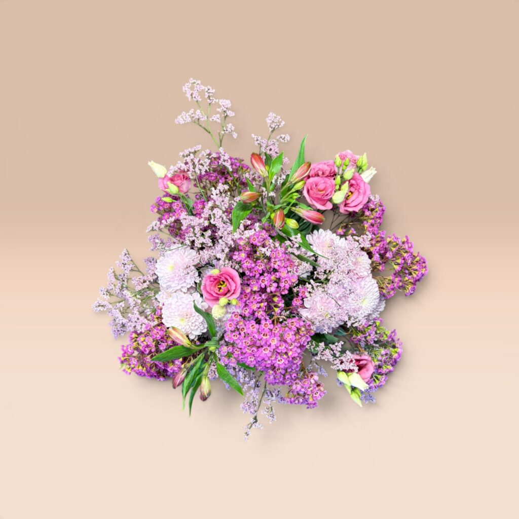Alternative view of Pink Lady – locker gebundener Blumenstrauß in Rosa & Pink