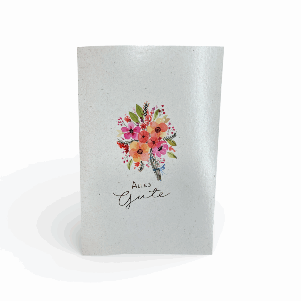 Grußkarte „Alles Gute“