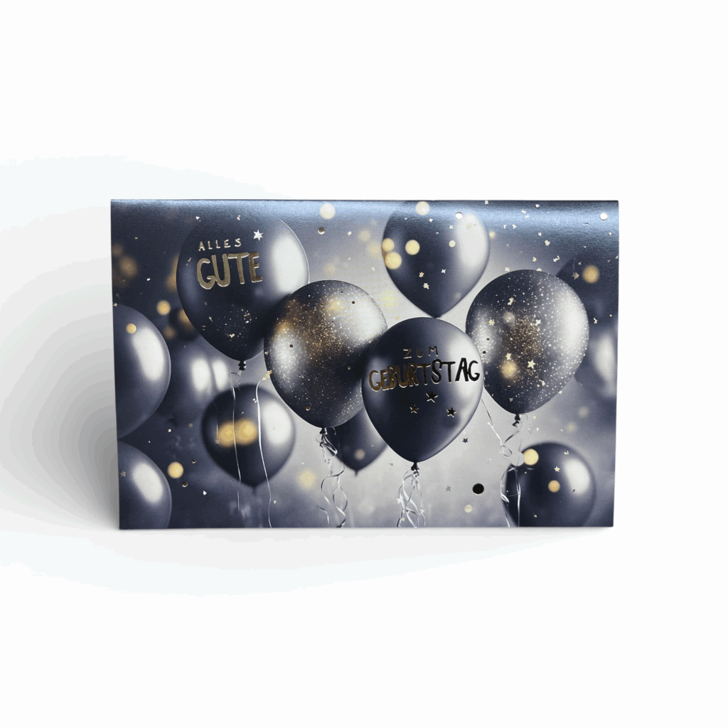 Grußkarte „Alles Gute zum Geburtstag“