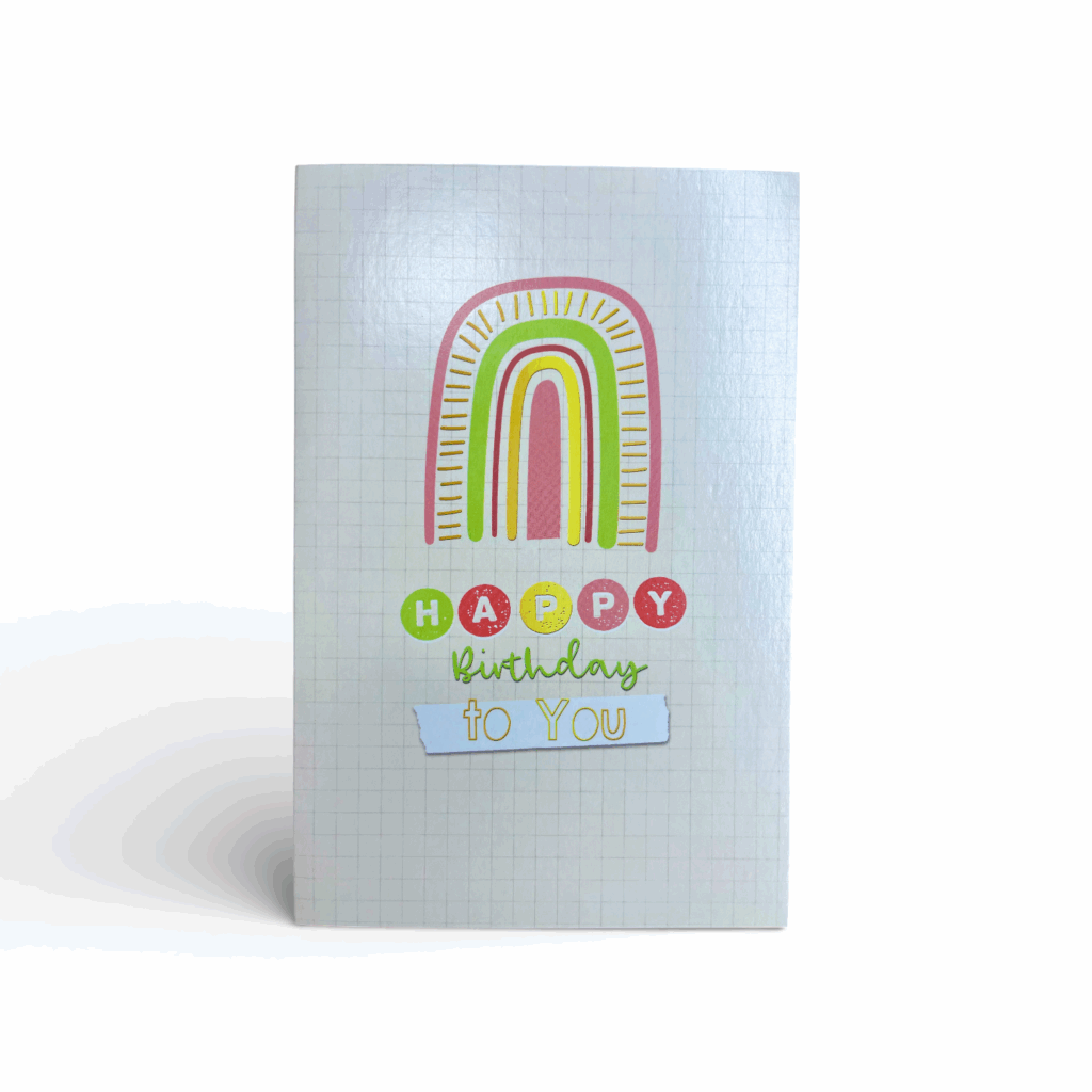 Grußkarte „Happy Birthday To You“