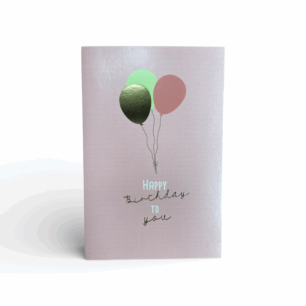 Grußkarte „Happy Birthday To You“ 2