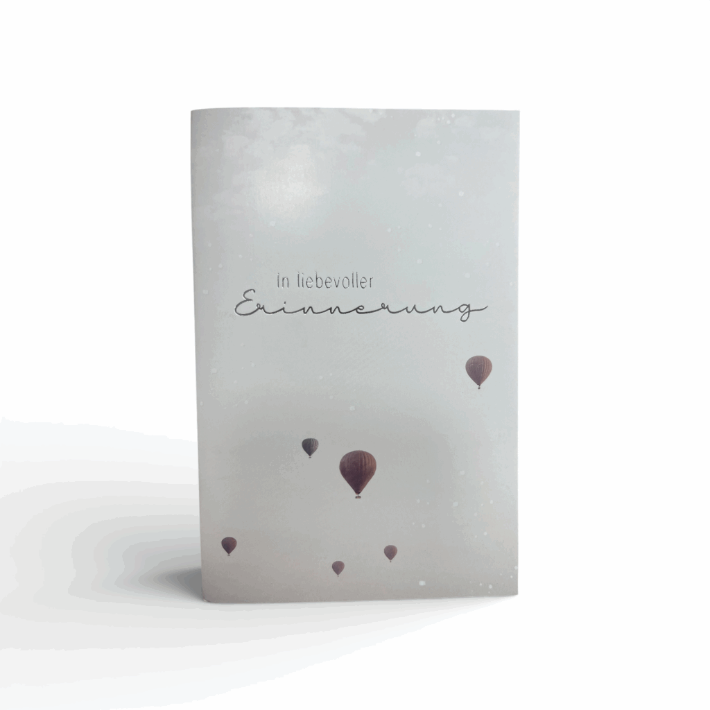 Grußkarte „In liebevoller Erinnerung“