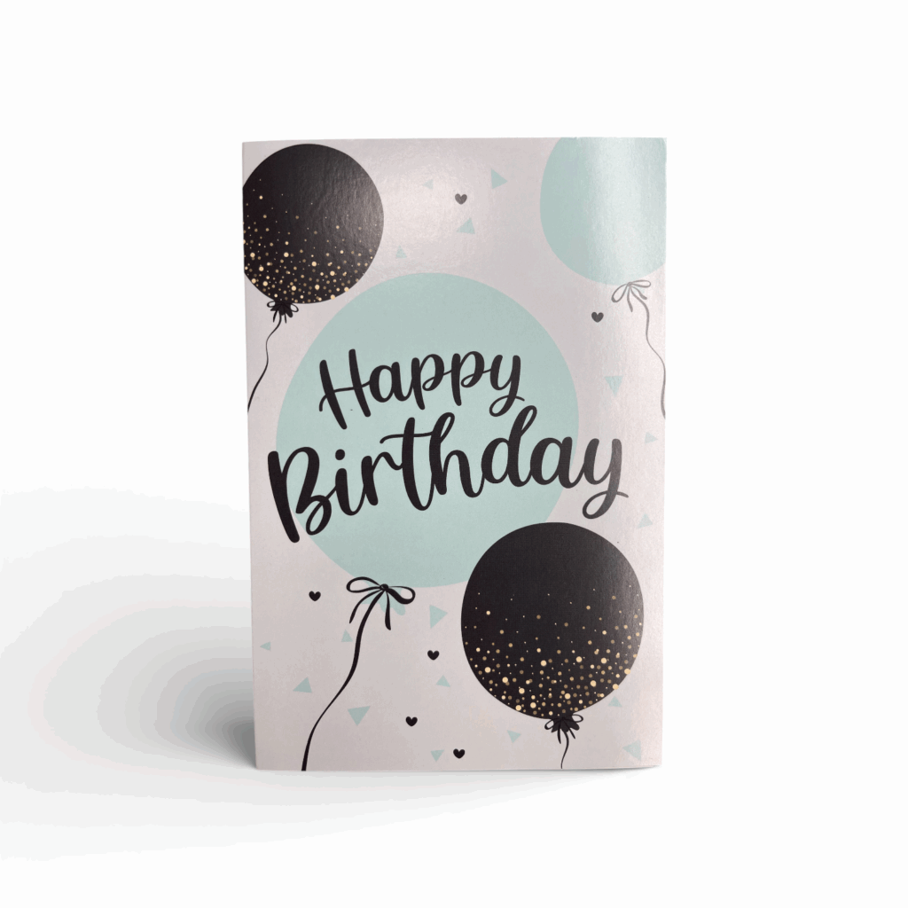 Grußkarte „Happy Birthday“