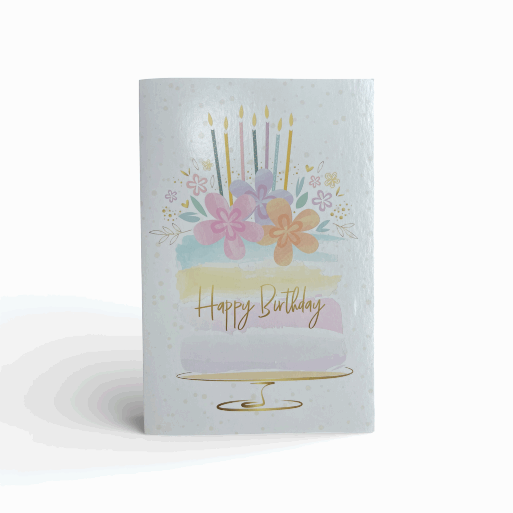 Grußkarte „Happy Birthday“ 2