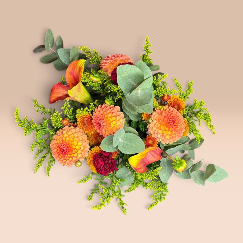 Alternative view of Herbstüberraschung – Herbstblumenstrauß